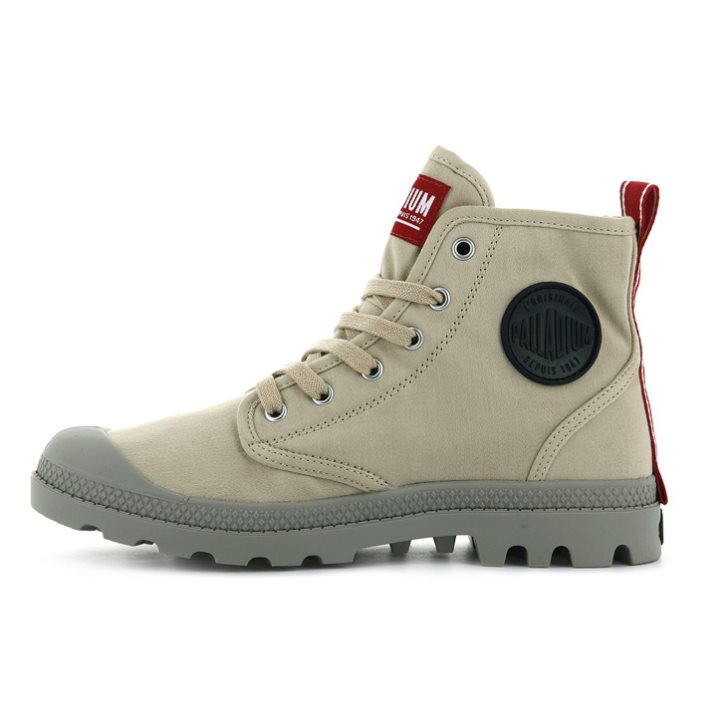 Dámské Boty Palladium Pampa Hi Dare Hnědožlutý | CZ XQV-37H